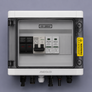 Caja de combinacion Solar 20A (1 Entrada / 1 Salida) para EcoFlow Delta 2, Delta 3, delta 3 Max y Delta 3 Clásico