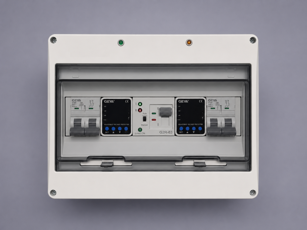 Caja de Transferencia Automática para EcoFlow Delta 2, Delta 3 Clasica, Delta 3, Delta 3 Plus 1800W